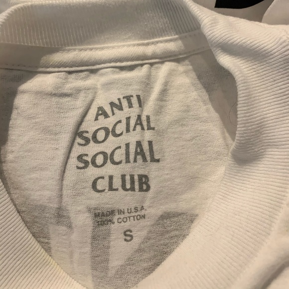 Anti Social Social Club T-shirt small - Picture 3 of 3